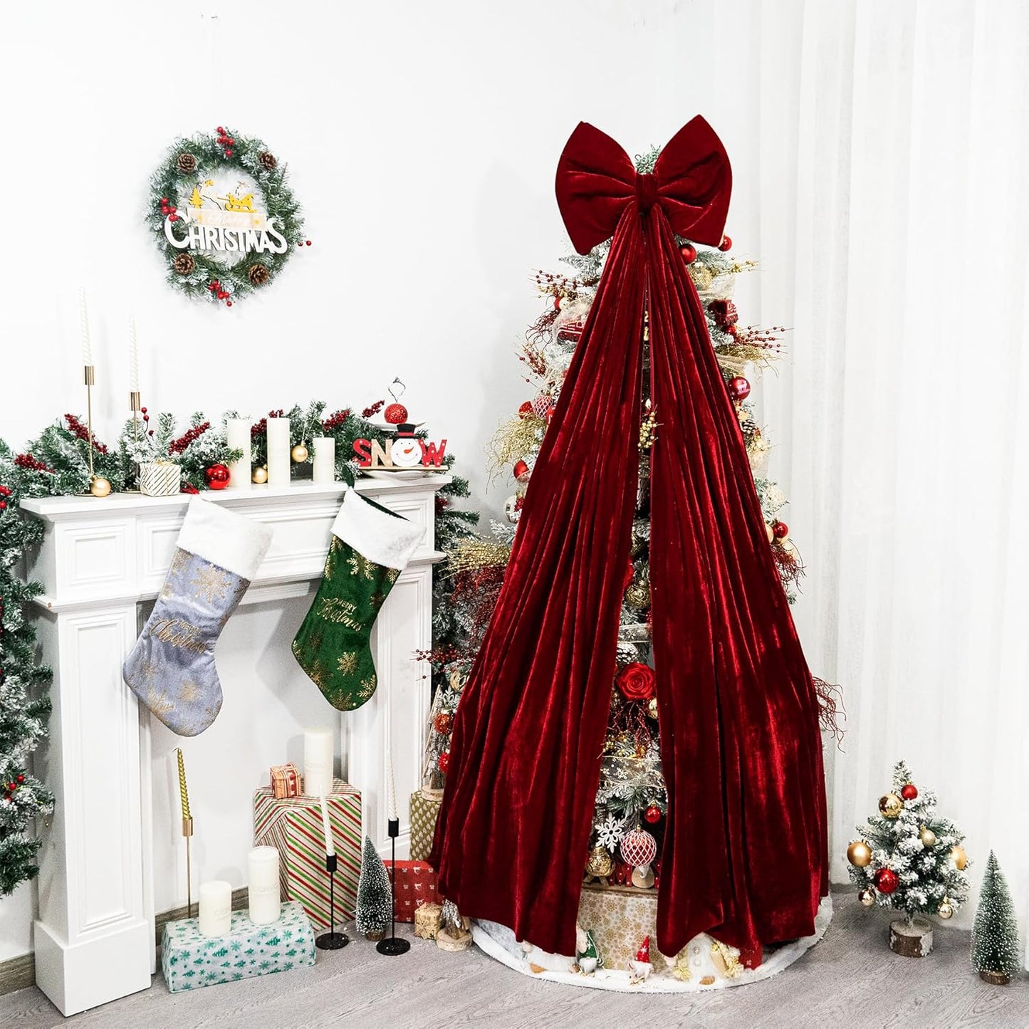 Arvora Velvet Christmas Bow™